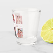 Valentine's Day Shot Glass  | Custom Couple Photos ショットグラス (右)