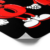 Valentine's Day Six Seven Hearts 6 7 Meme Gen Alph ポスター (角)