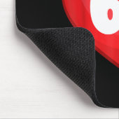 Valentine's Day Six Seven Hearts 6 7 Meme Gen Alph マウスパッド (コーナー)