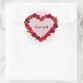 Valentine's day sticker  ラウンドシール (バッグ)