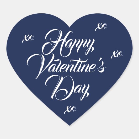 Valentine's Day Stickers by dalDesignNZ  ハートシール (正面)