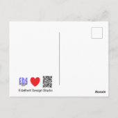 Valentines Day, Sweet Valentine Cust. Postcard ポストカード (裏面)