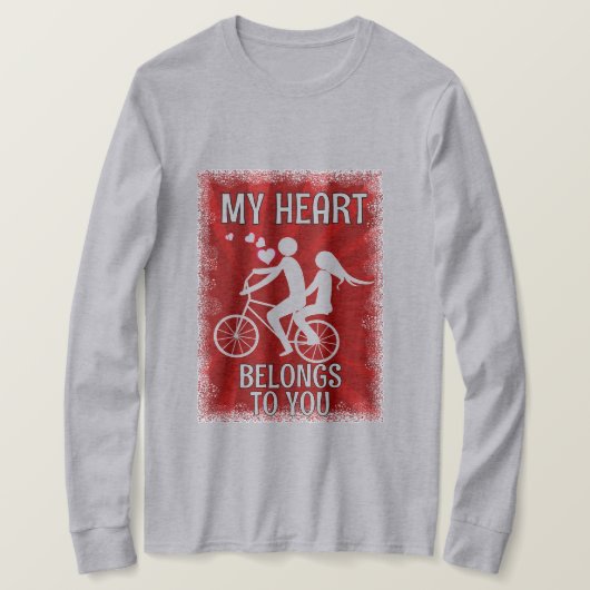 Valentine's day tシャツ (デザイン正面)