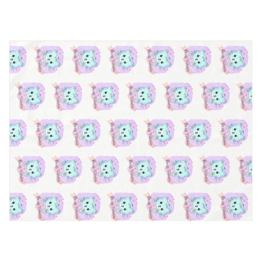 Valentine's Day Tablecloth Be my Valentine テーブルクロス (正面(横))