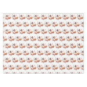 Valentine's Day Tablecloth Cook Love Red Hearts テーブルクロス (正面(横))