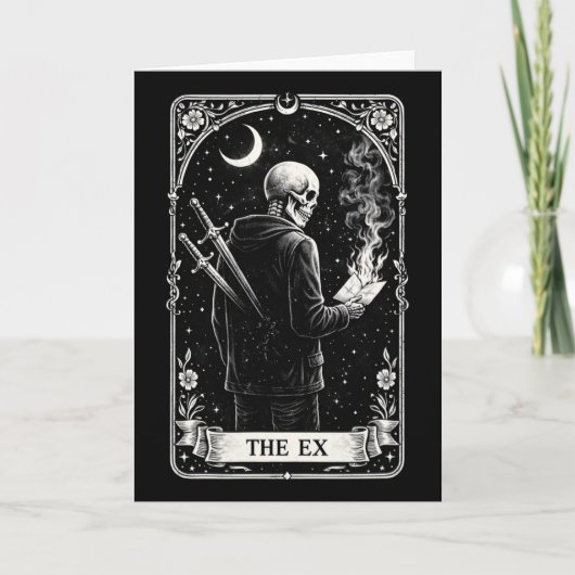 Valentines Day Tarot Card The Ex Gothic Love Break カード (正面)