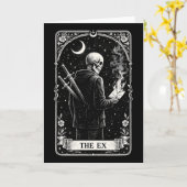 Valentines Day Tarot Card The Ex Gothic Love Break カード (黄色い花)