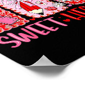 Valentines Day Teacher Kids My Cl Is Full Of Sweet ポスター (角)