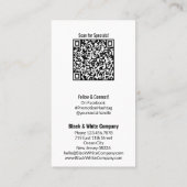 Valentine's Day Thanks for Your Purchase 名刺 (裏面)