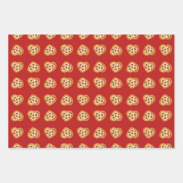 Valentines Day That Amore A Pizza私のハート ラッピングペーパーシート