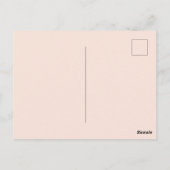 Valentine's Day Themed Quilting Pattern Patchwork ポストカード (裏面)