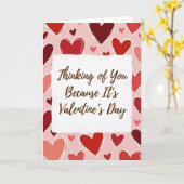 Valentines Day Thinking Of You Card カード (黄色い花)
