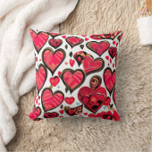 Valentine's Day Throw Pillow Covers クッション (ブランケット)