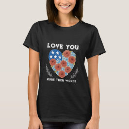 Valentine's day Tri-Blend shirt Tシャツ