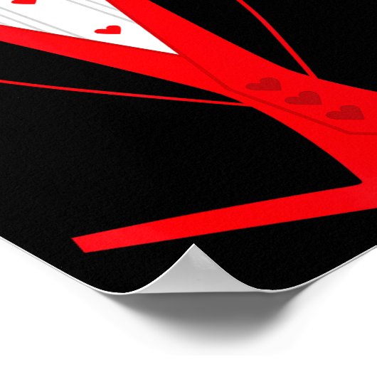 Valentine's Day Tuxedo Red Bow Tie Costume For Guy ポスター (角)