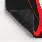 Valentine's Day Tuxedo Red Bow Tie Costume For Guy マウスパッド (コーナー)