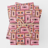 Valentine's Day Wrapping Paper | Retro Mix Tape ラッピングペーパーシート (インサイチュ)