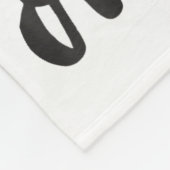 Valentine's Day You’re My Otter Half Love Pun Cute フリースブランケット (角)