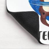 Valentine's Day You’re My Otter Half Love Pun Cute マウスパッド (コーナー)