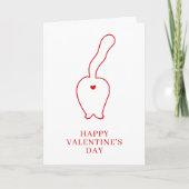 VALENTINE'S DAY YOUR PHOTO Me & My Cat シーズンカード (正面)