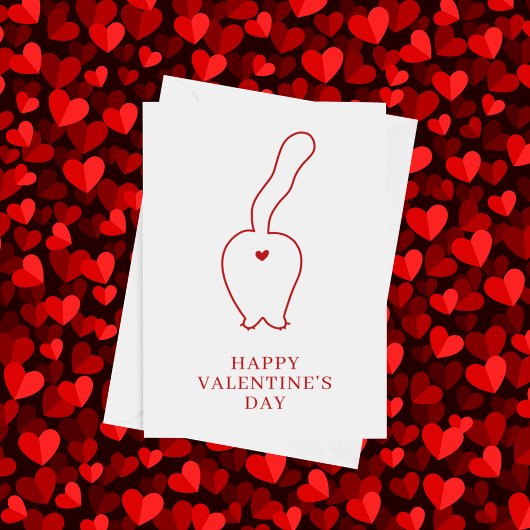 VALENTINE'S DAY YOUR PHOTO Me & My Cat シーズンカード