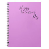 Valentine's Drawstring Backpack ノートブック (正面)