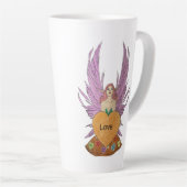 Valentines Faerie カフェラテマグ (右アングル)