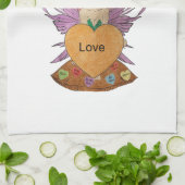 Valentines Faerie キッチンタオル (折り畳み)