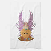 Valentines Faerie キッチンタオル (縦)