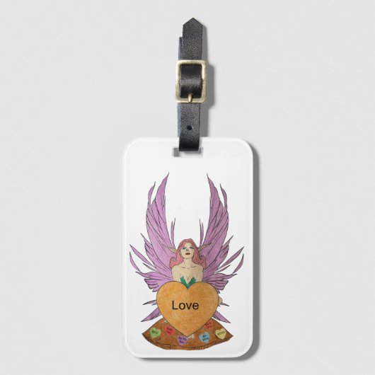 Valentines Faerie ラゲッジタグ (正面縦)
