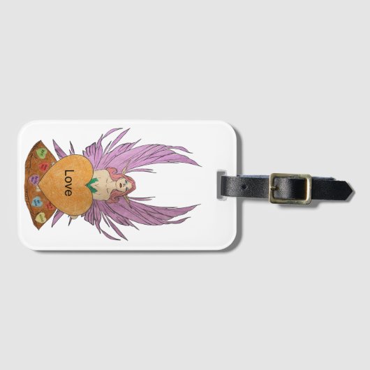 Valentines Faerie ラゲッジタグ (正面横)