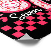 Valentines Funny 67 Six Seven Meme 6 7 Women Girls ポスター (角)