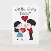 Valentine's Game of Thrones themed Proposal card カード (正面)