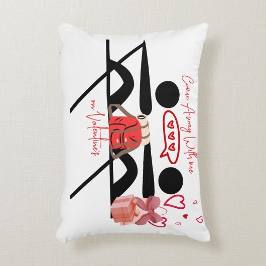 Valentine's Gift アクセントクッション (正面(垂直))
