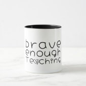 Valentines gift teacher thank you マグカップ (中央)