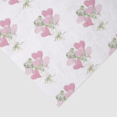 Valentine's Heart Pink and Green Heart Balloons 薄葉紙 (詳細)