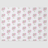 Valentine's Heart Pink and Green Heart Balloons 薄葉紙 (正面)