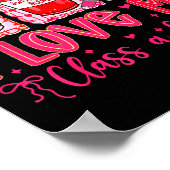 Valentines I Love My Cl A Latte Coquette Coffee Te ポスター (角)