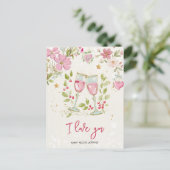 Valentine's I love you ポストカード (スタンド正面)