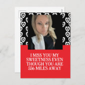 Valentines Jail Prison Long Distance Photo  シーズンポストカード (正面/裏面)