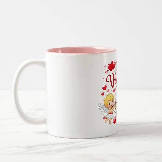 Valentines Mug ツートーンマグカップ (左)