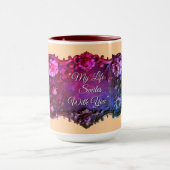 Valentine's Mugs Custom Quotes and redesign マグカップ (中央)