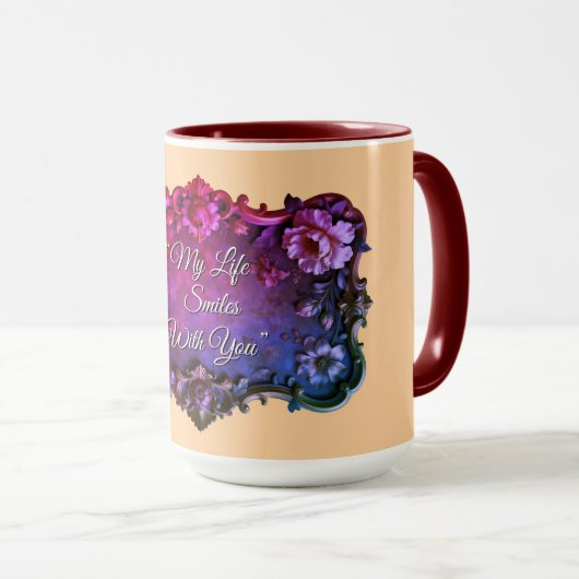 Valentine's Mugs Custom Quotes and redesign マグカップ (正面右)