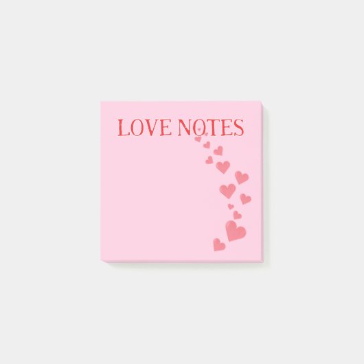 Valentine's Notes | Love Notes Notes ポストイット (正面)