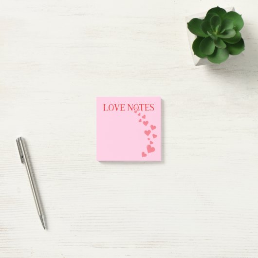 Valentine's Notes | Love Notes Notes ポストイット (オフィス)