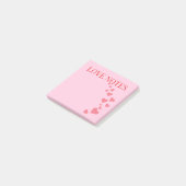 Valentine's Notes | Love Notes Post-It Notes ポストイット (アングル)