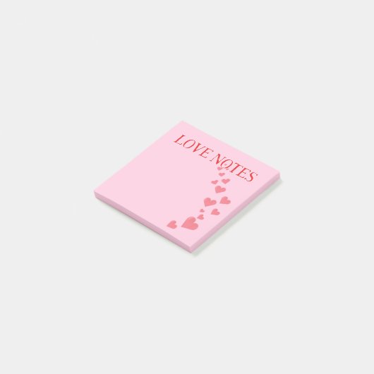Valentine's Notes | Love Notes Post-It Notes ポストイット (アングル)