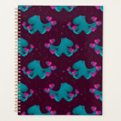 Valentine's Octopus and Hearts プランナー手帳 (正面)