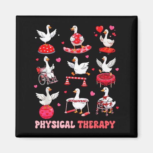 Valentines physical therapy physical therapist マグネット (正面)