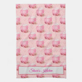 Valentine's Pink & White Coffee Mug    キッチンタオル (縦)